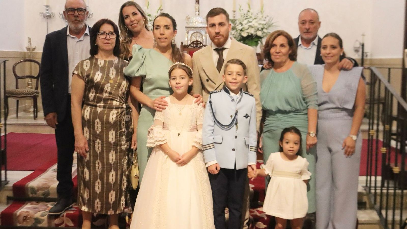 Comuniones en la parroquia de San Juan de Dios