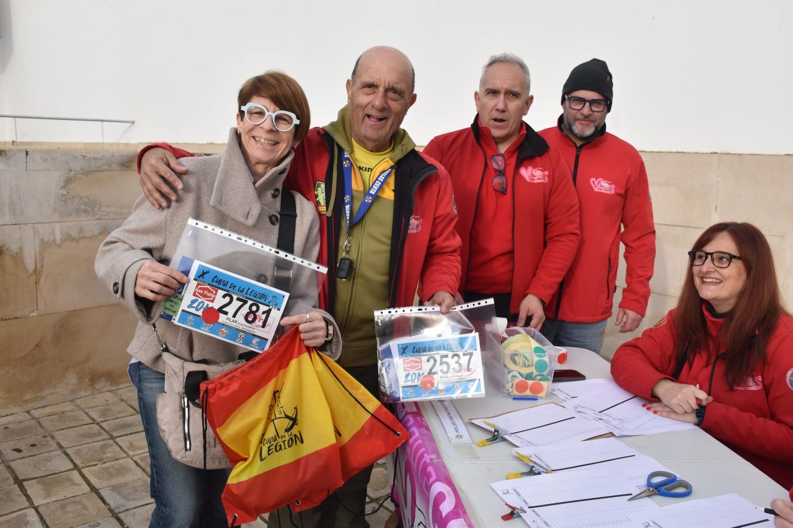 Comienza el reparto de dorsales para la X edición de la Cuna de la Legión