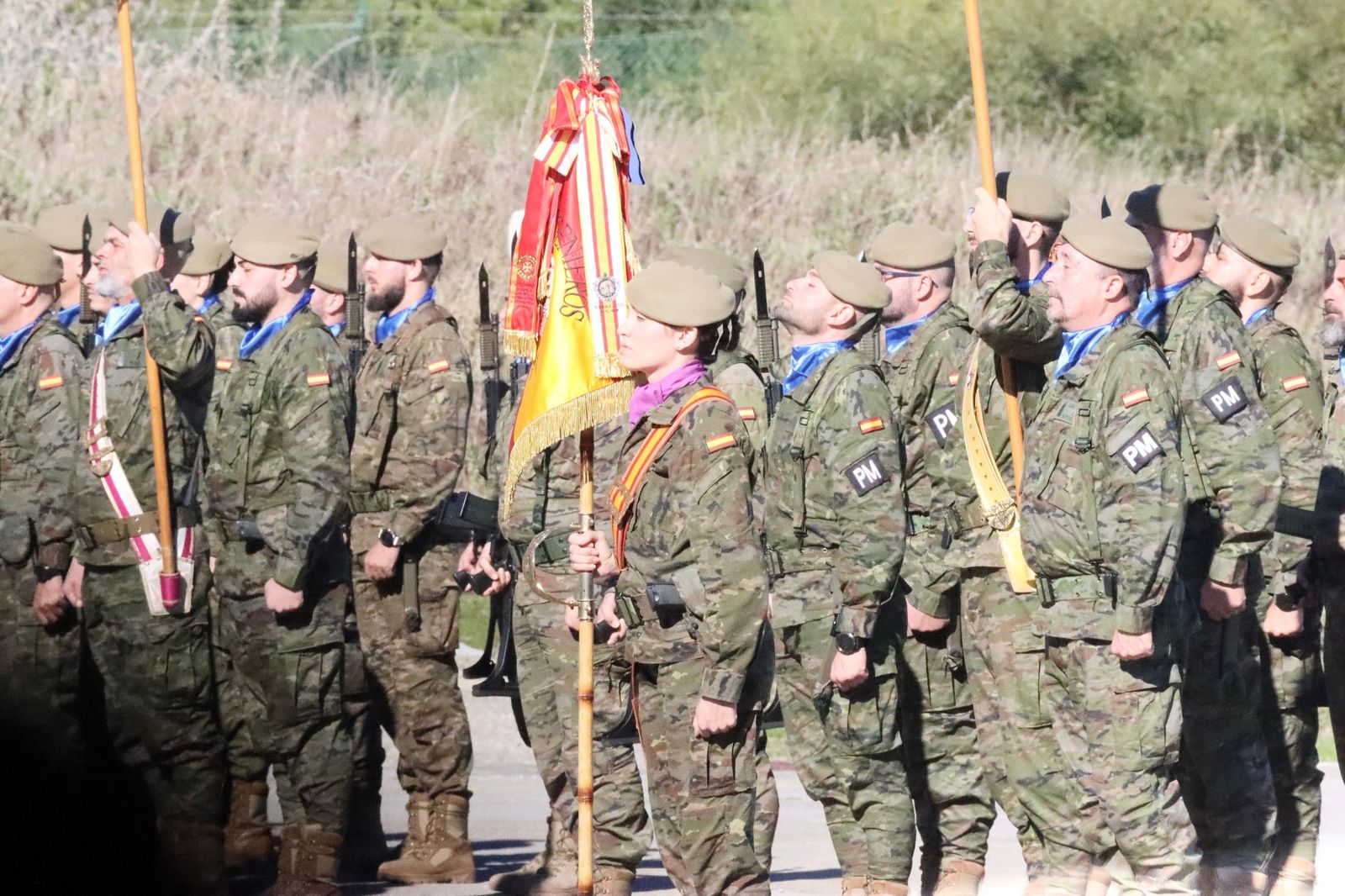 FOTOGALERÍA | Así vivió el Batallón del Cuartel General la celebración de su aniversario