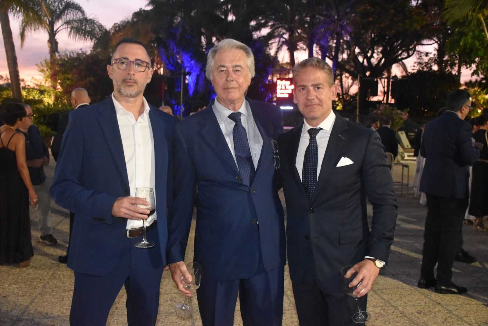 Una recepción el el Parque Marítimo, antesala del Forbes Ceuta AI & Tech Summit
