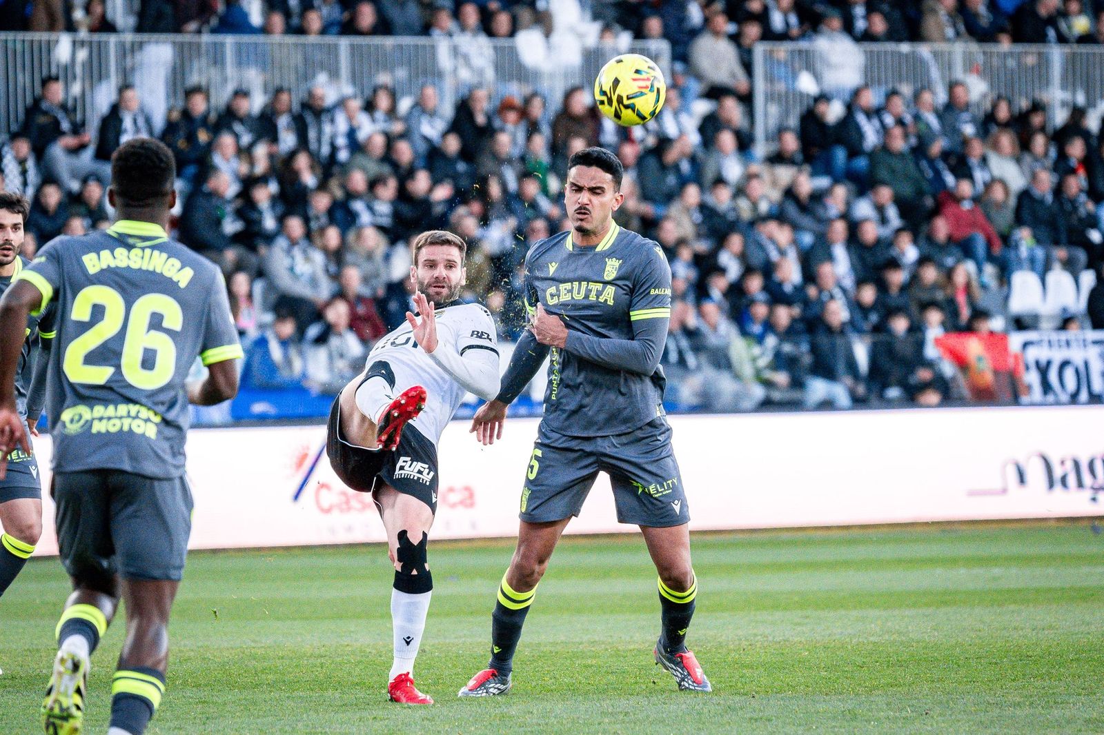 Burgos-AD Ceuta, partido de la Liga Hypermotion