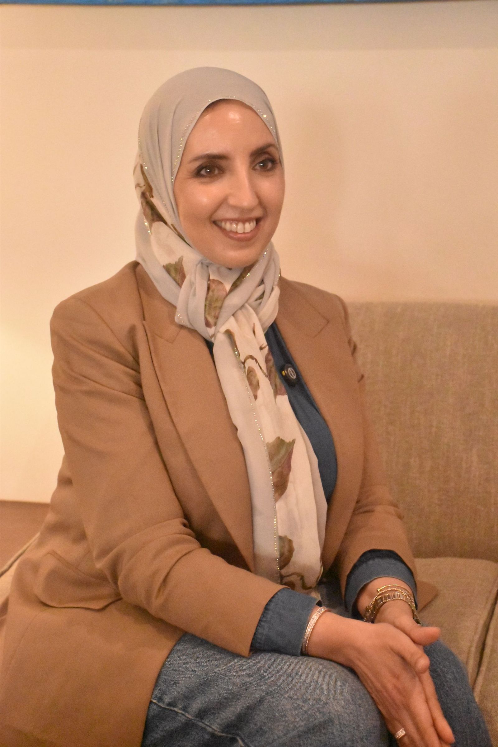 Hamed durante la entrevista con El Pueblo de Ceuta