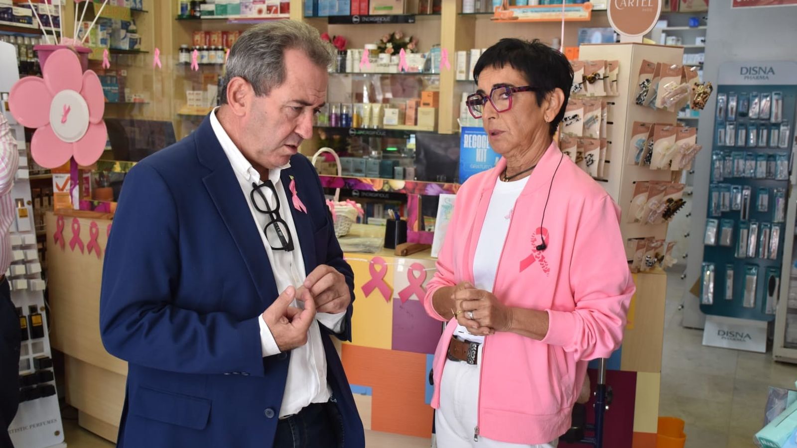 Mario de Miguel y Beatriz Ferrán, del Colegio de Farmacéuticos. Mario de Miguel y Beatriz Ferrán, del Colegio de Farmacéuticos.