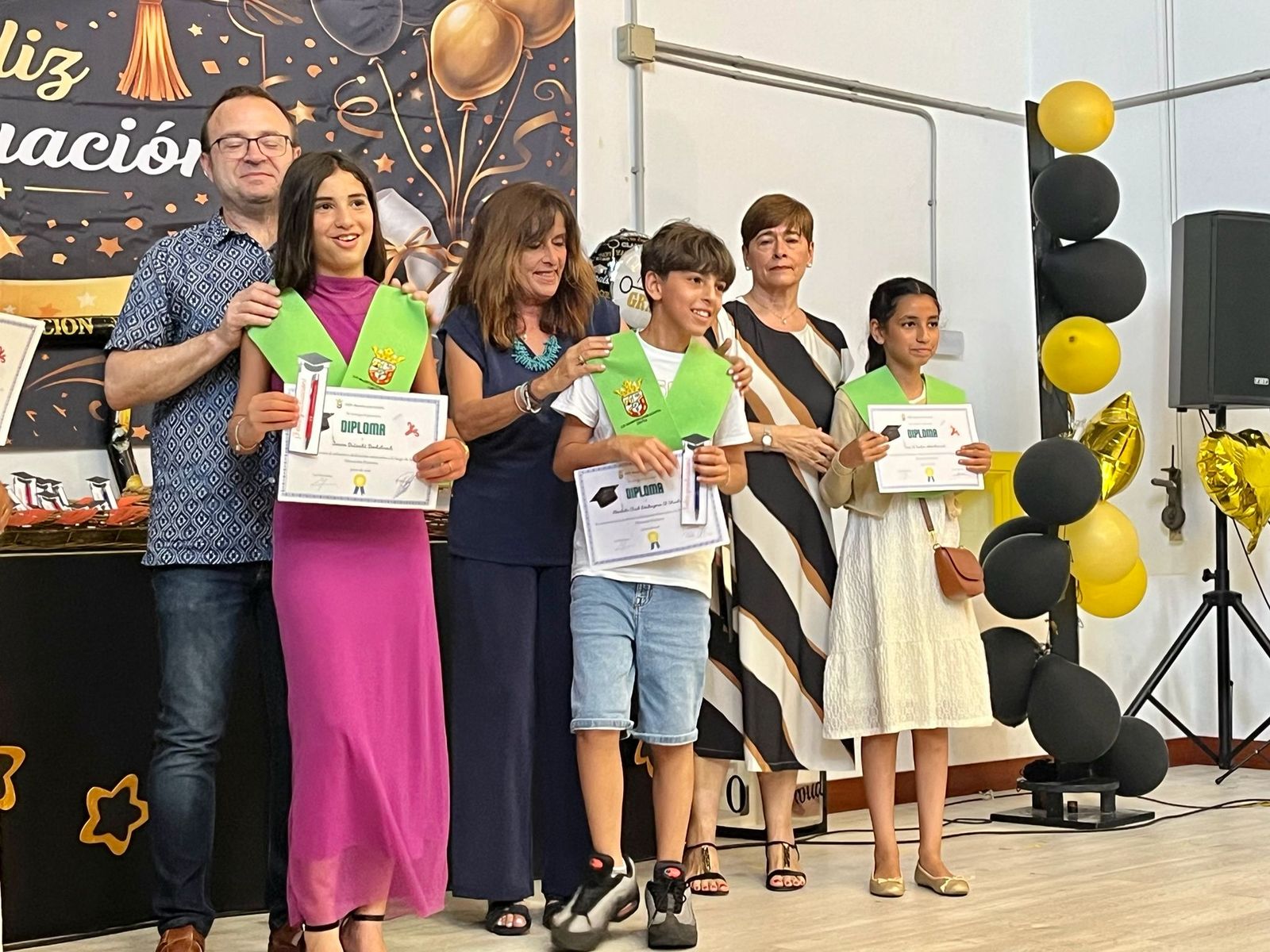 Graduación en el CEIP José Acosta