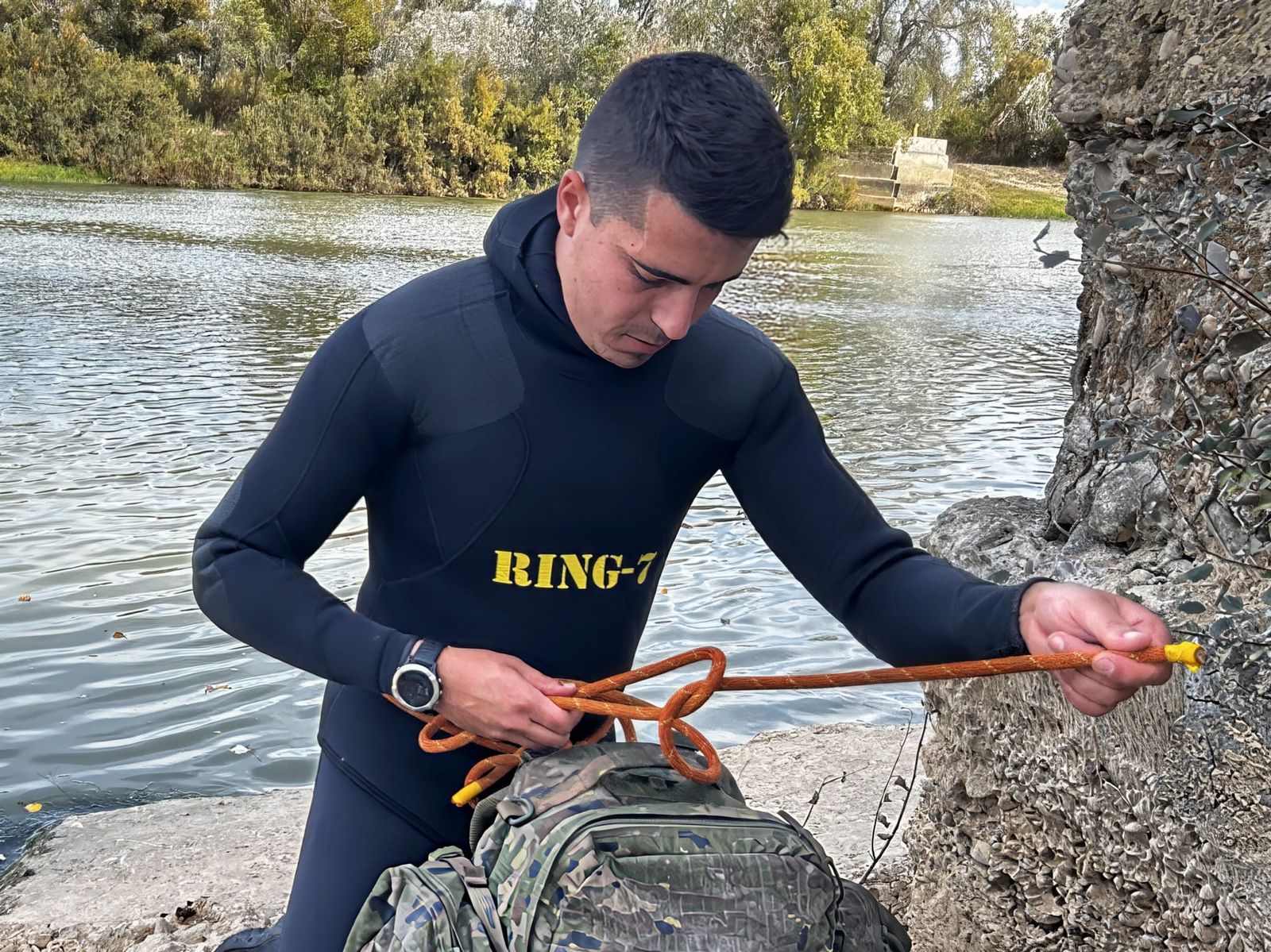Adiestramiento fluvial del Regimiento de Ingenieros nº 7 (RING7) de la Comandancia General de Ceuta (#COMGECEU) en el río Ebro Adiestramiento fluvial del Regimiento de Ingenieros nº 7 (RING7) de la Comandancia General de Ceuta (#COMGECEU) en el río Ebro