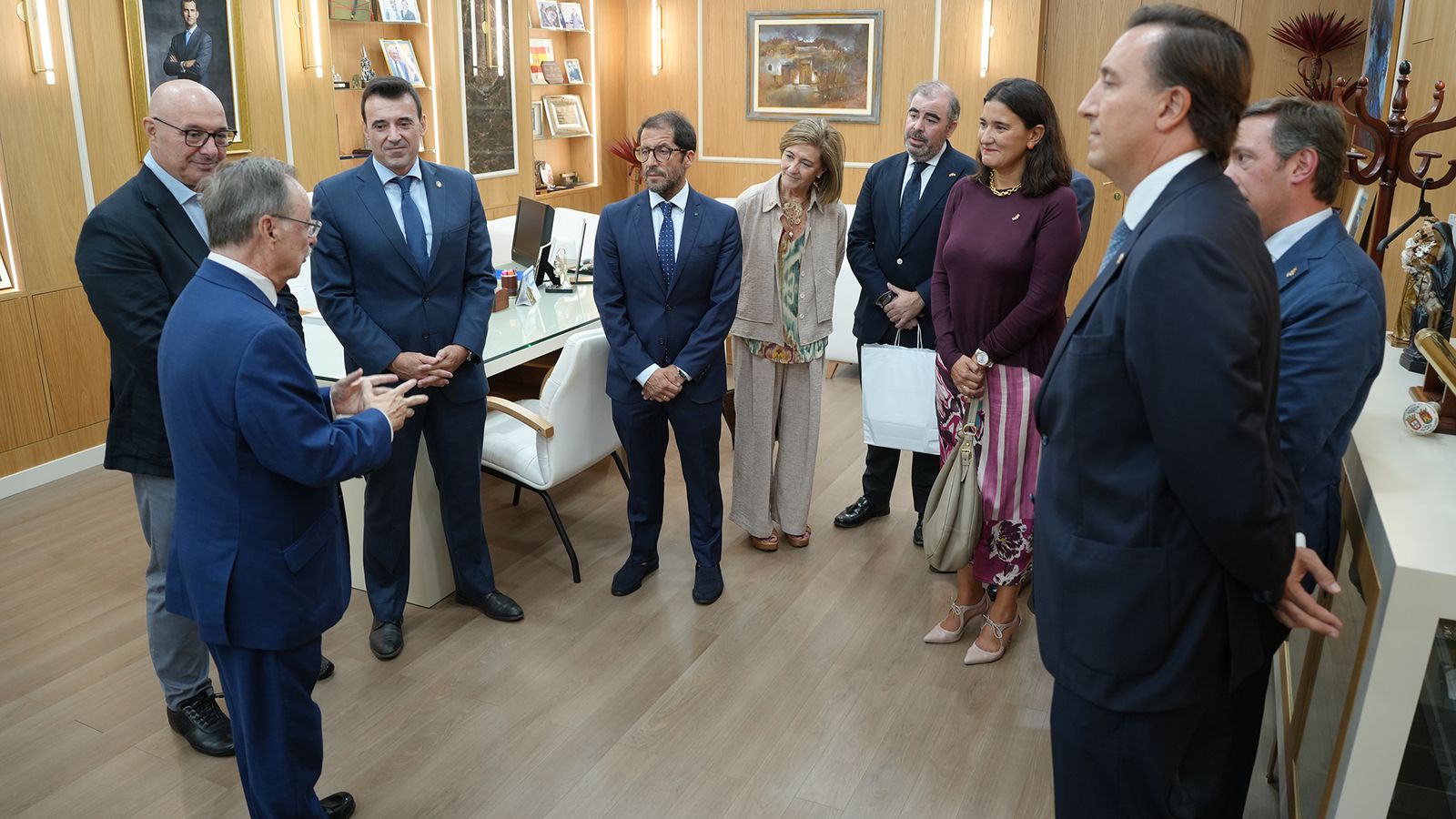 Un momento del encuentro