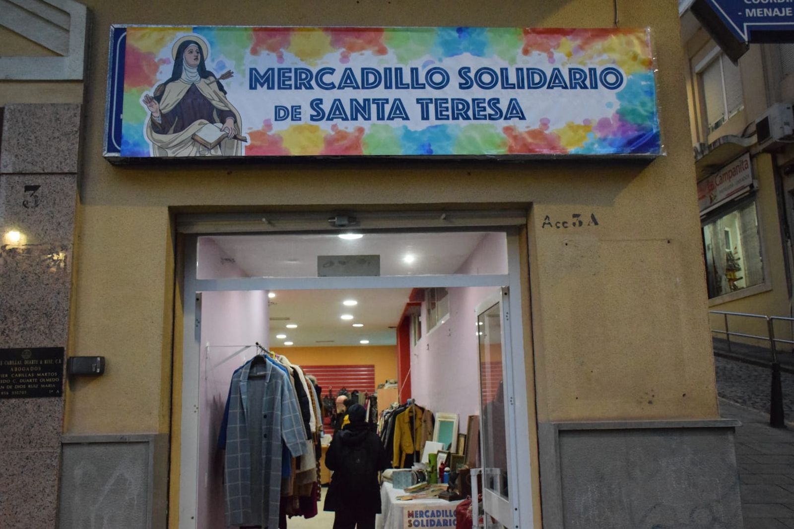 Lugar donde se encuentra el Mercadillo