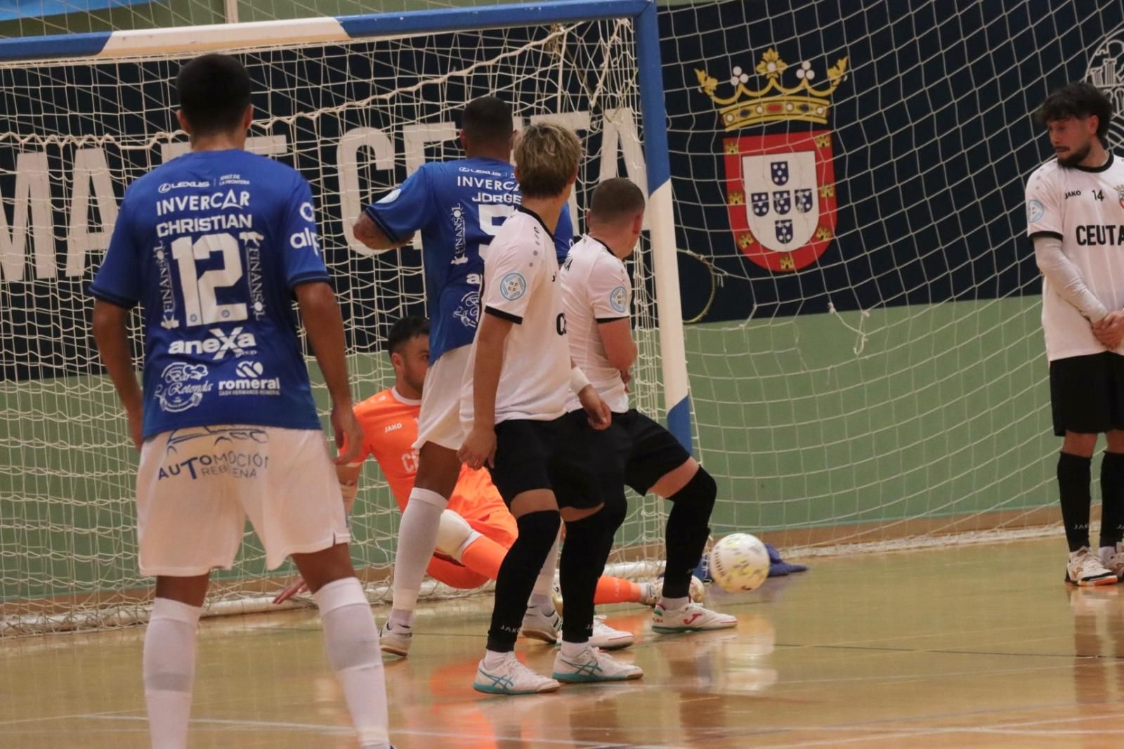 Victoria de la UA Ceutí ante el Xerez Futsal