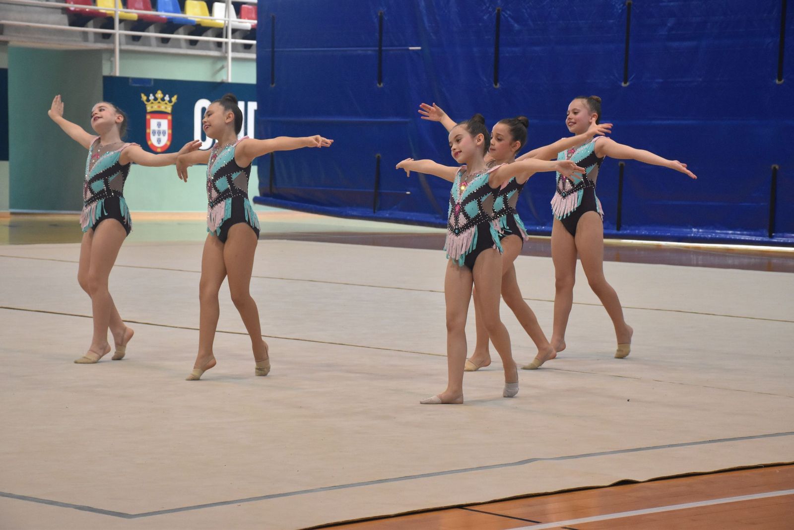 Exhibición de Gimnasia Rítmica