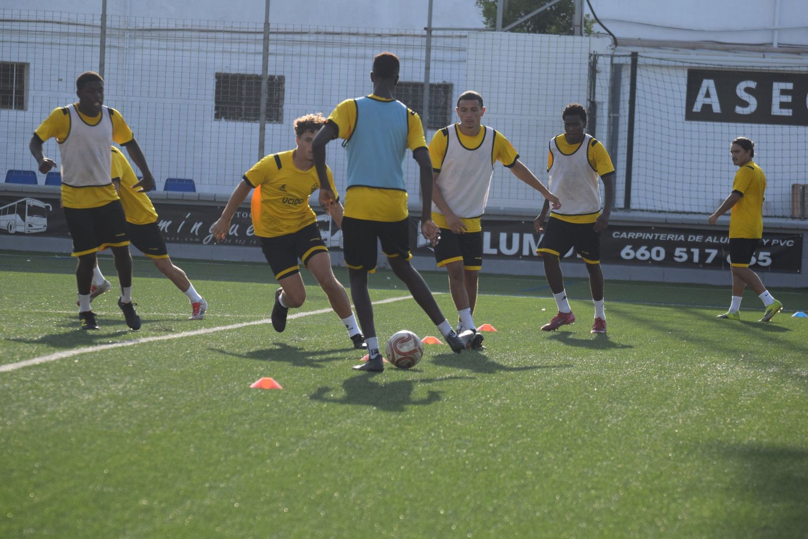 Entrenamiento Sporting Atlético