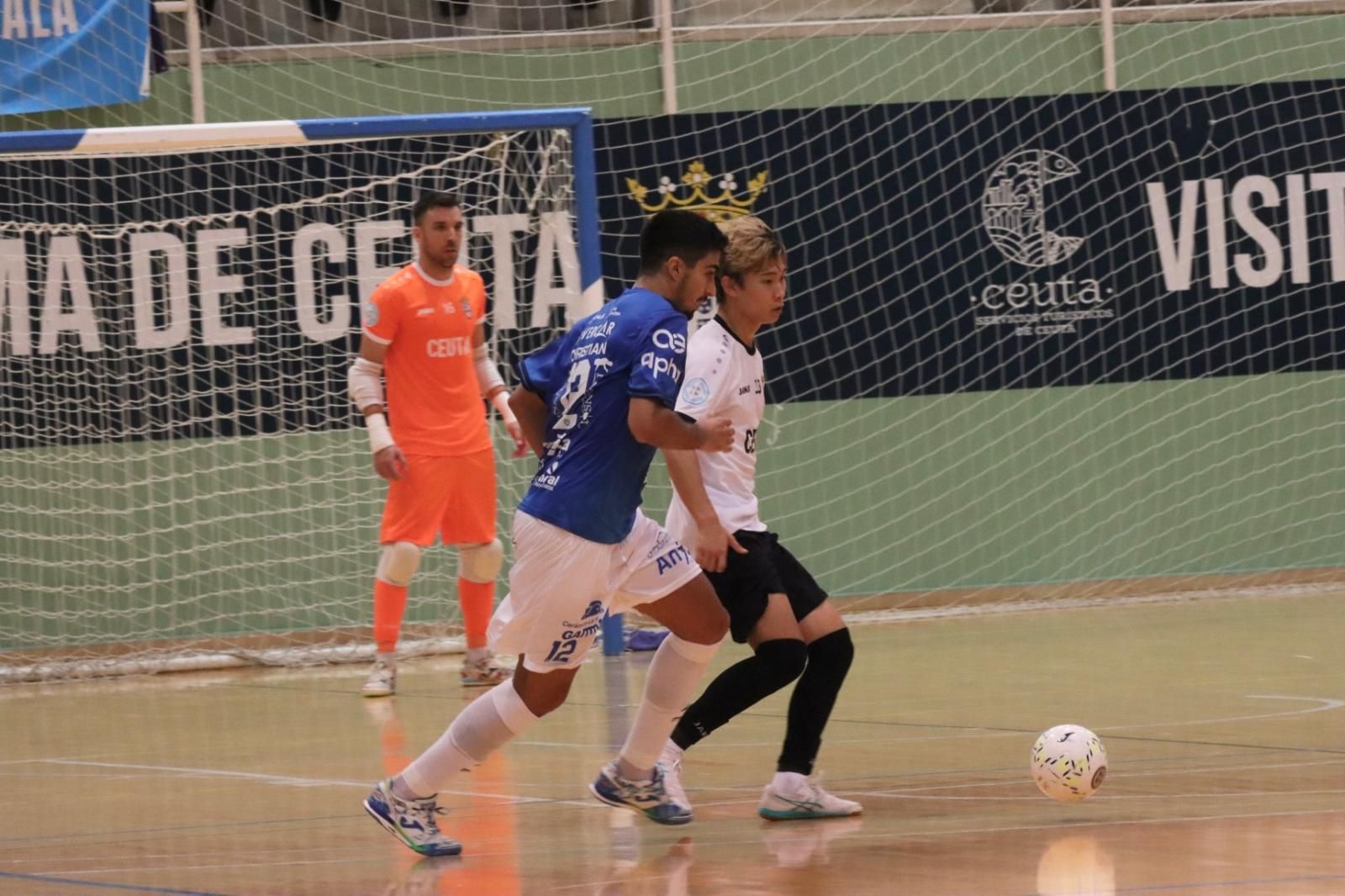 Victoria de la UA Ceutí ante el Xerez Futsal