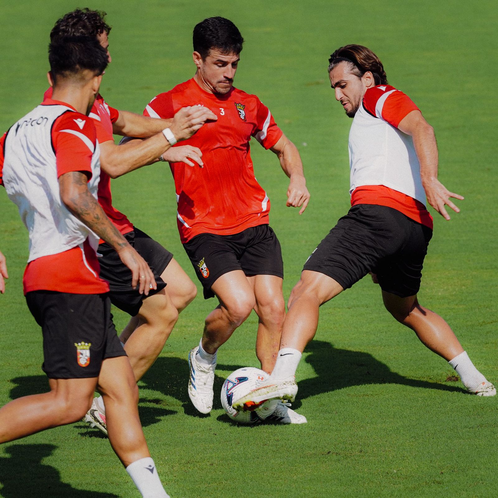 Máxima intensidad en el entrenamiento del Ceuta