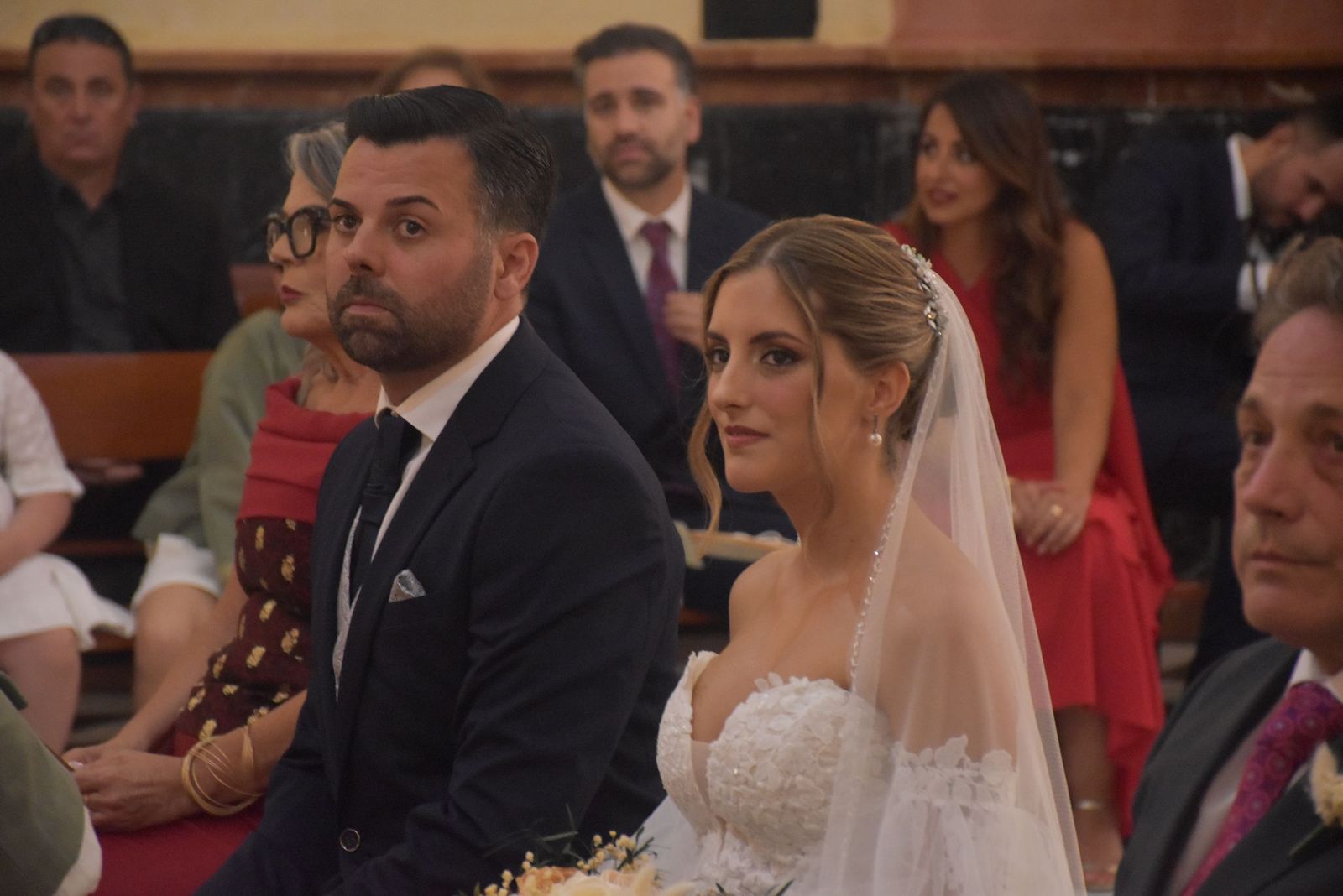 Dani y Noelia, un "sí, quiero" para toda la vida en la Iglesia de los Remedios
