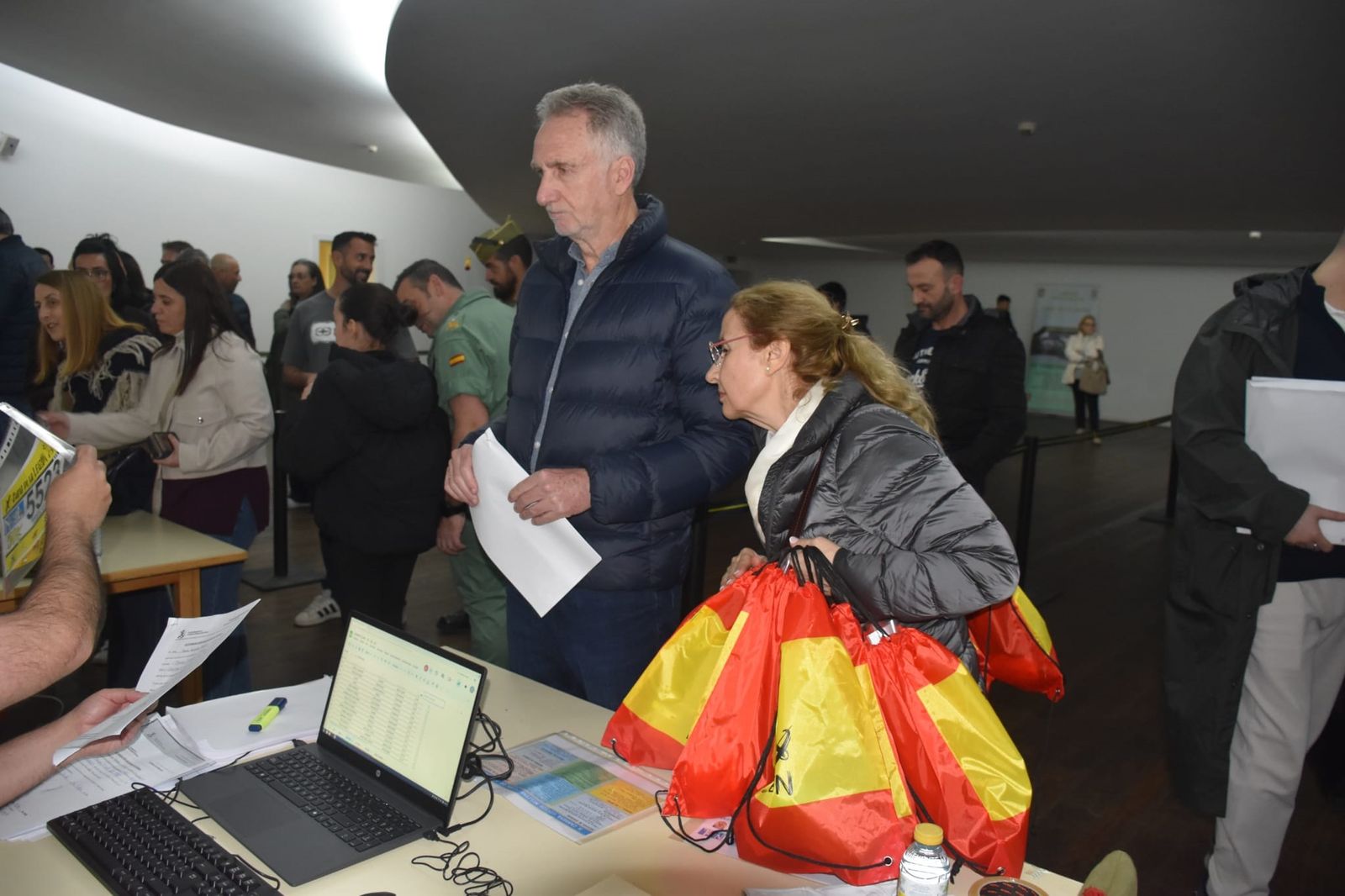 Comienza el reparto de dorsales para la X edición de la Cuna de la Legión