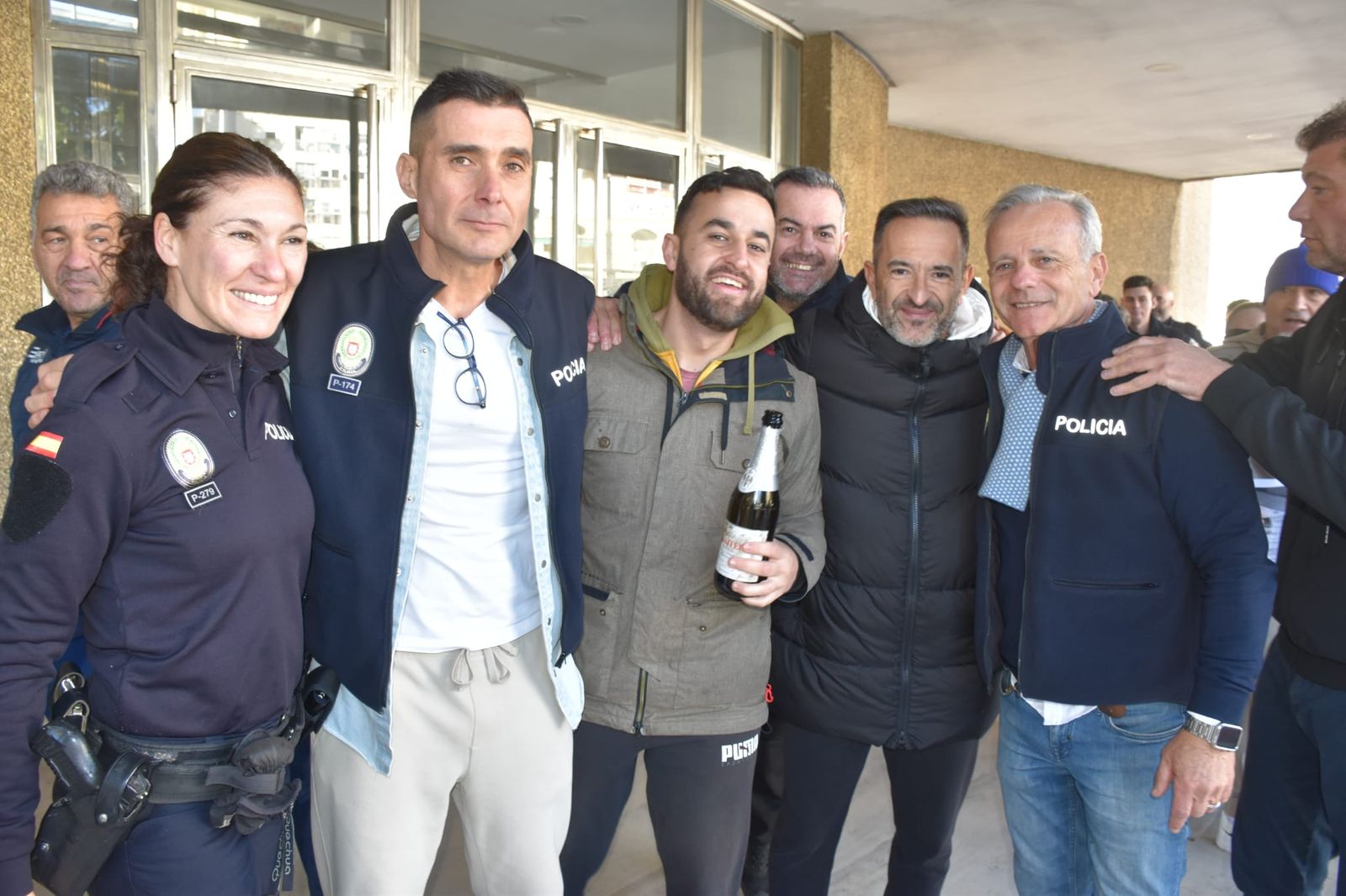 Así celebró 'San Urbano' el premio de la Lotería de Navidad