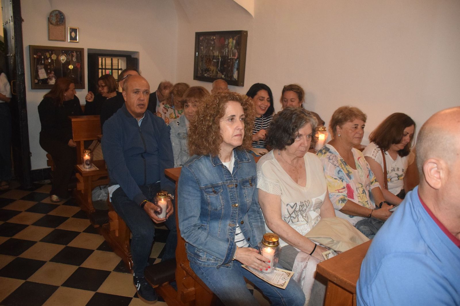 Rosario de antorchas como previa a la Procesión