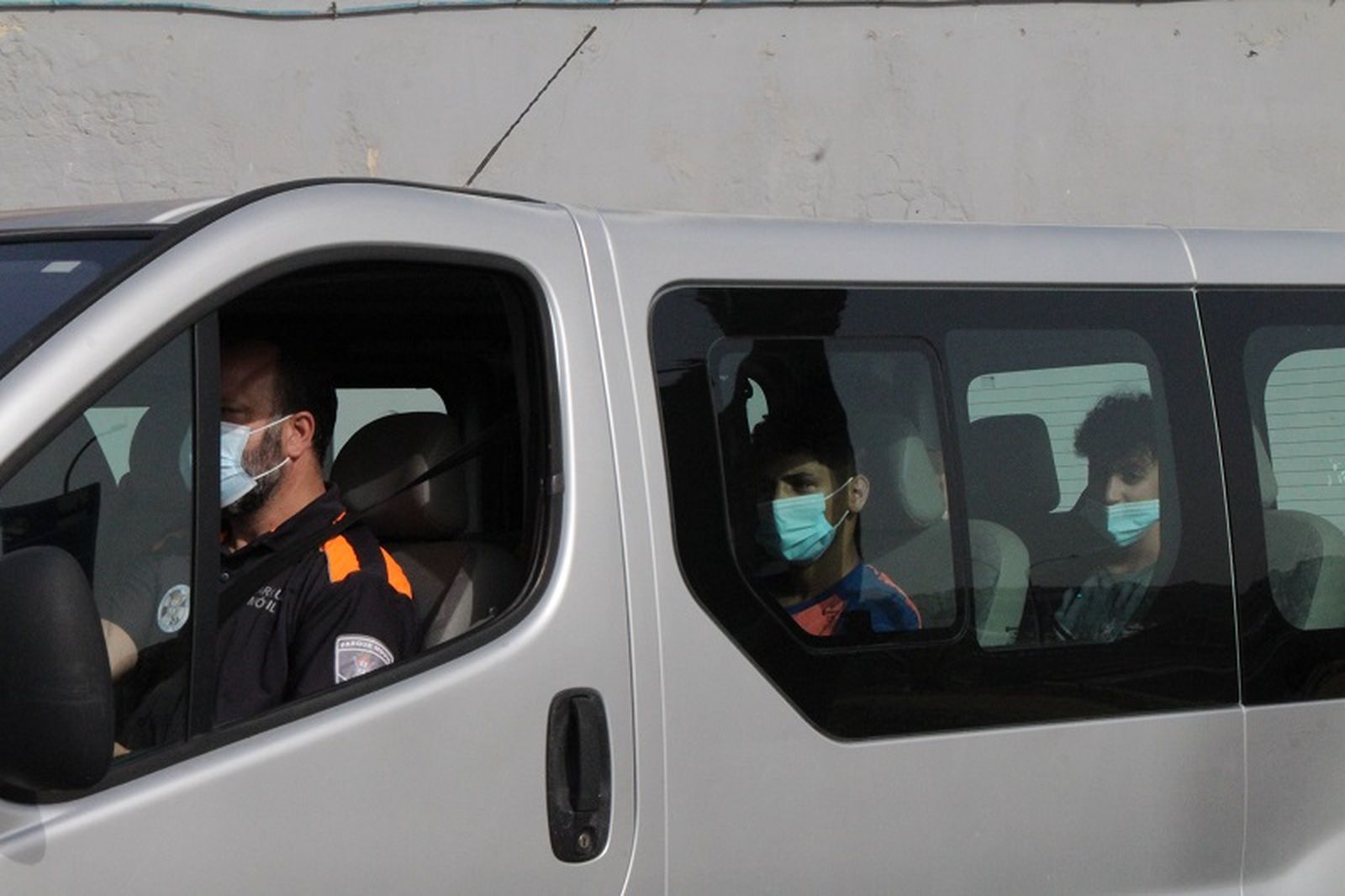 Algunos de los menores que fueron repatriados. / FOTO REDUAN