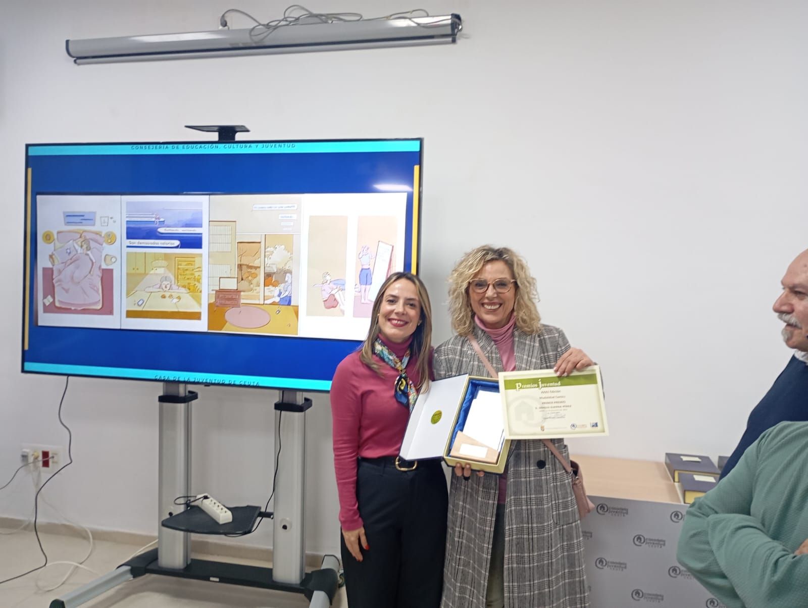 El arte de los jóvenes ceutíes, reconocido con los Premios de la Casa