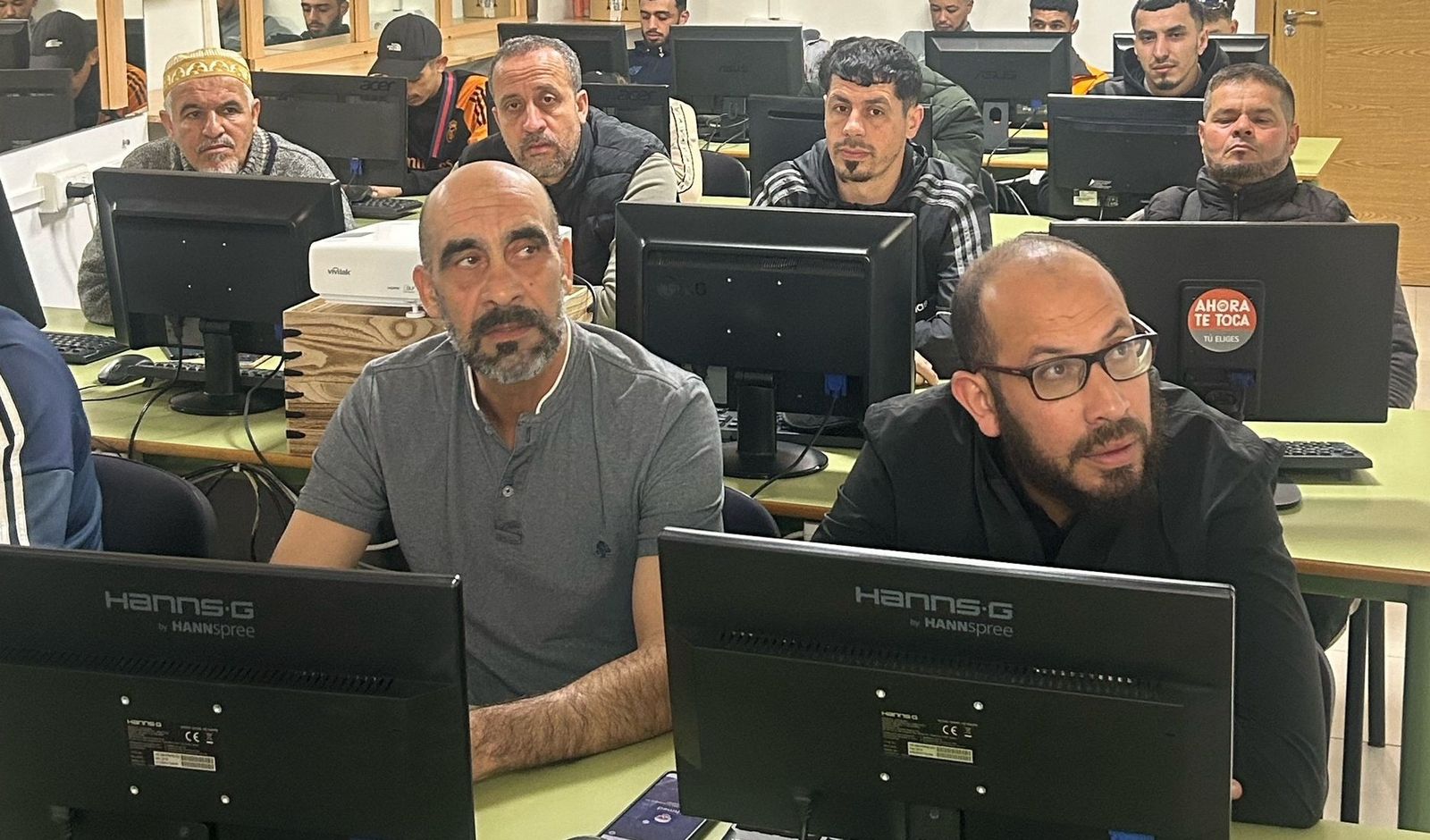Alumnos del curso de Prevención de Riesgos Laborales de UGT