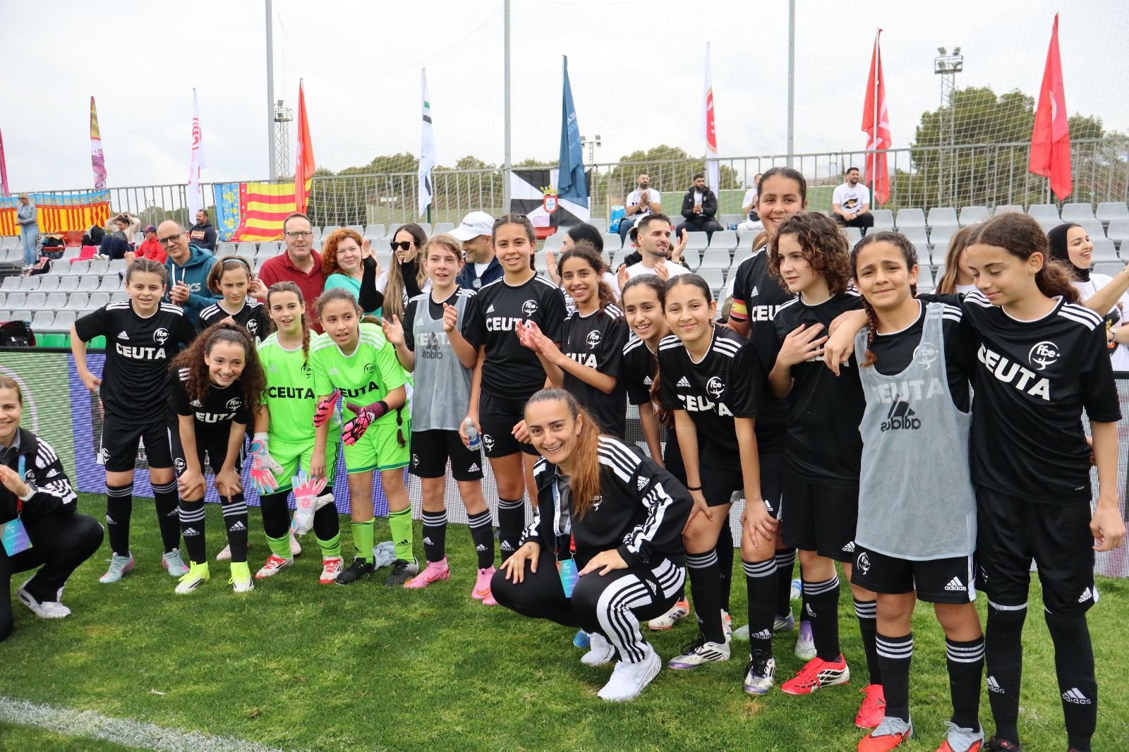 Ceuta sub-12 masculina y femenina en el Campeonato de España