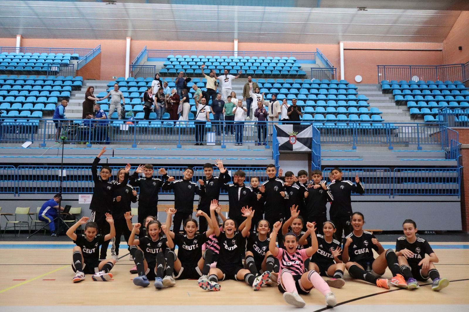 Jornada histórica para Ceuta en el Campeonato de España sub-12 de Fútbol Sala