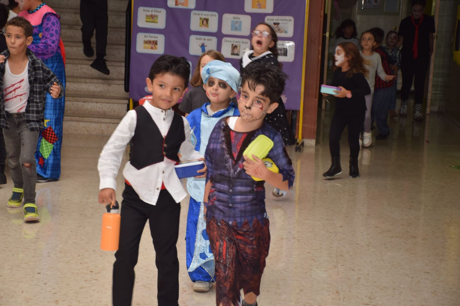 FOTOGALERÍA | Un espectacular pasaje del terror en el CEIP Mare Nostrum de Ceuta