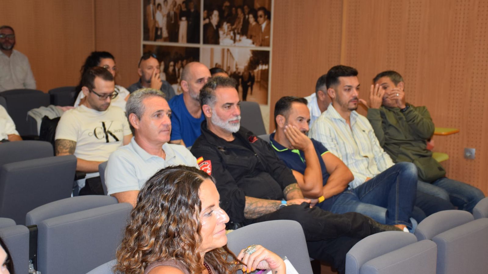 Parte de los asistentes a las jornadas