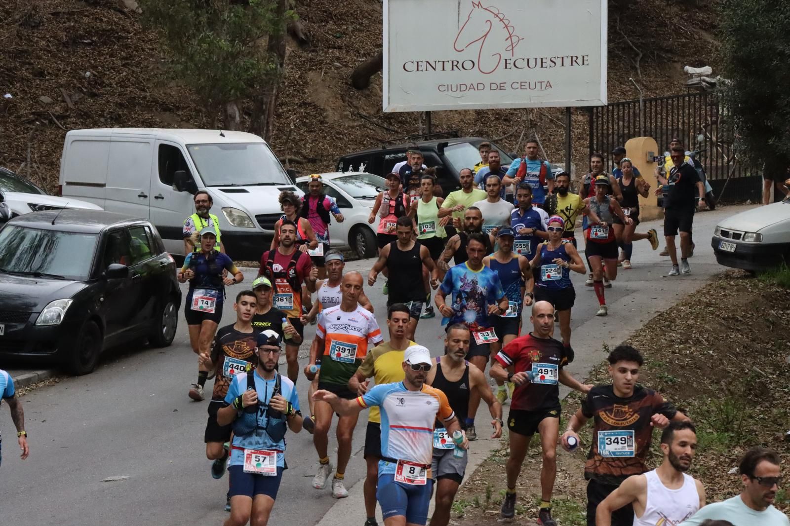 Unos 450 atletas se dan cita en la carrera 'Sierra Bullones'