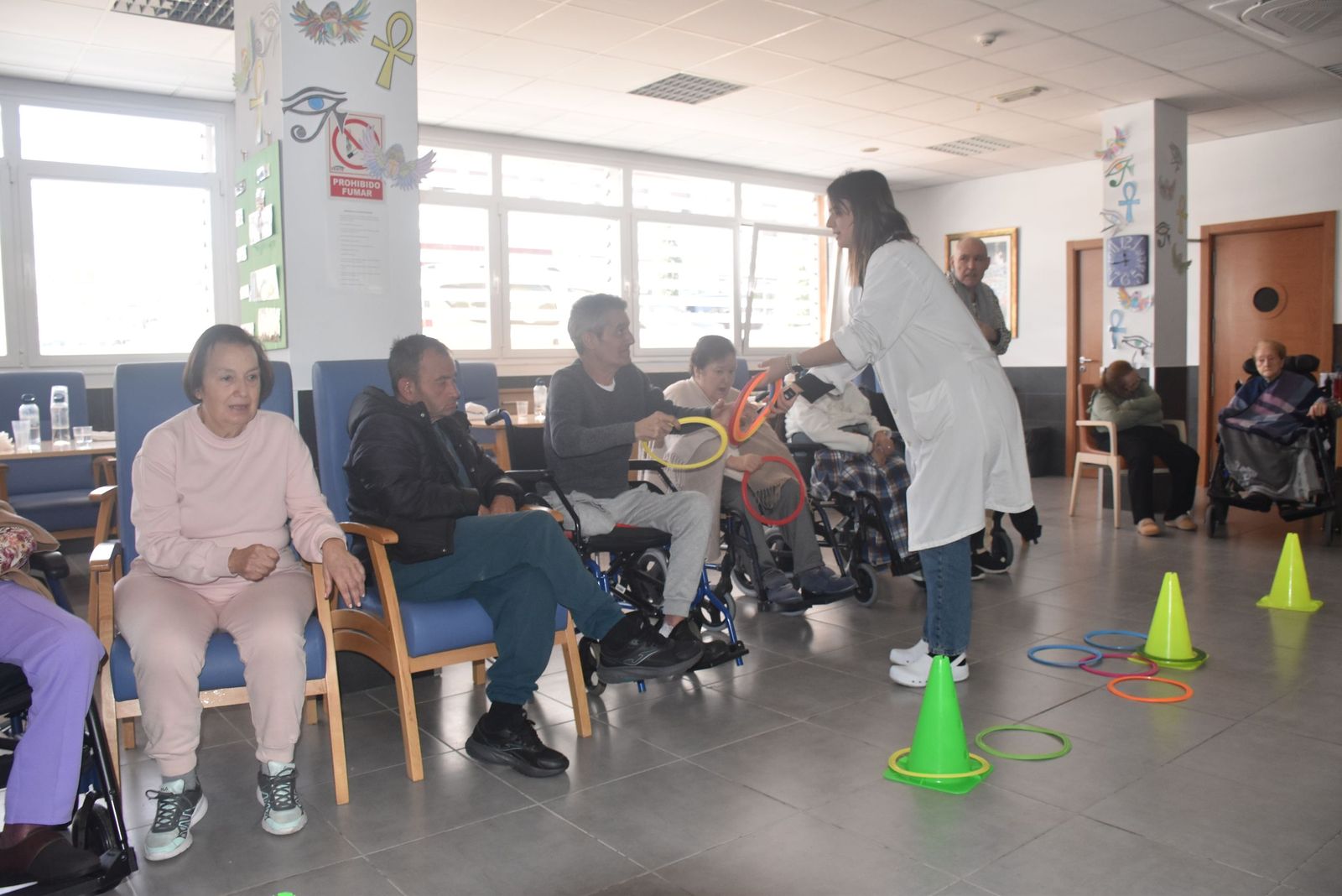 Puertas abiertas y un ambiente entrañable hacen especial una jornada en Cruz Blanca