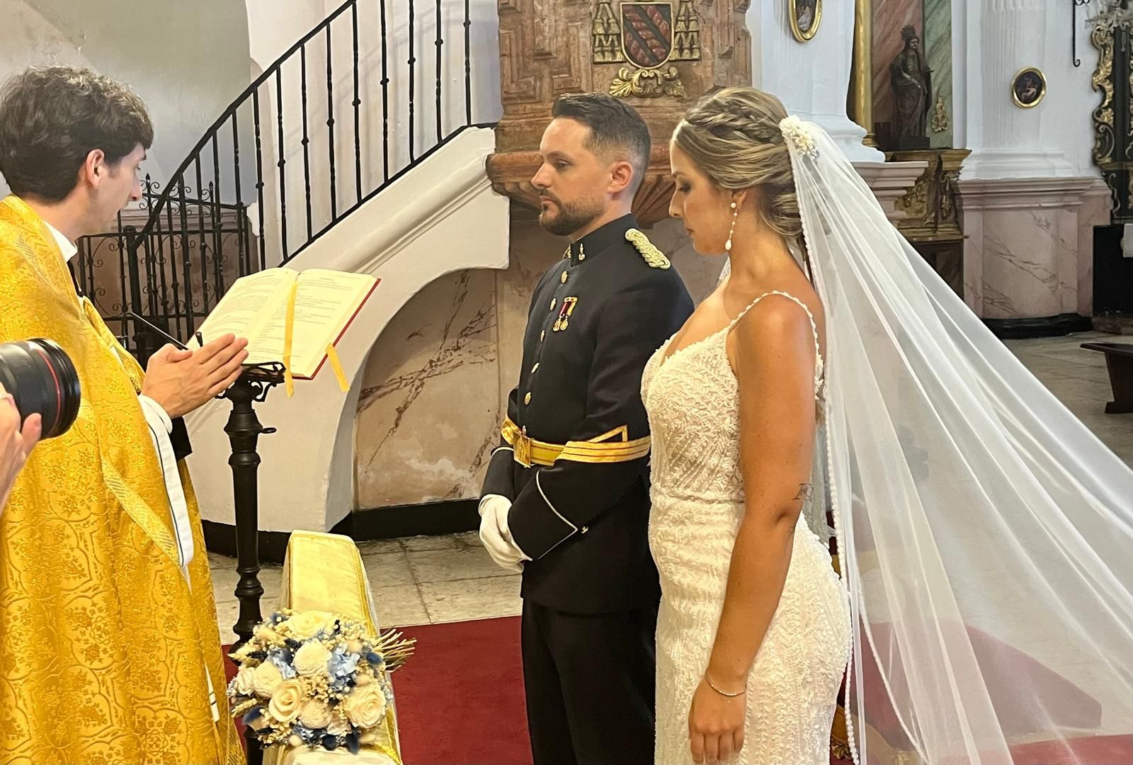 Clara e Iván sellan su amor en el Santuario