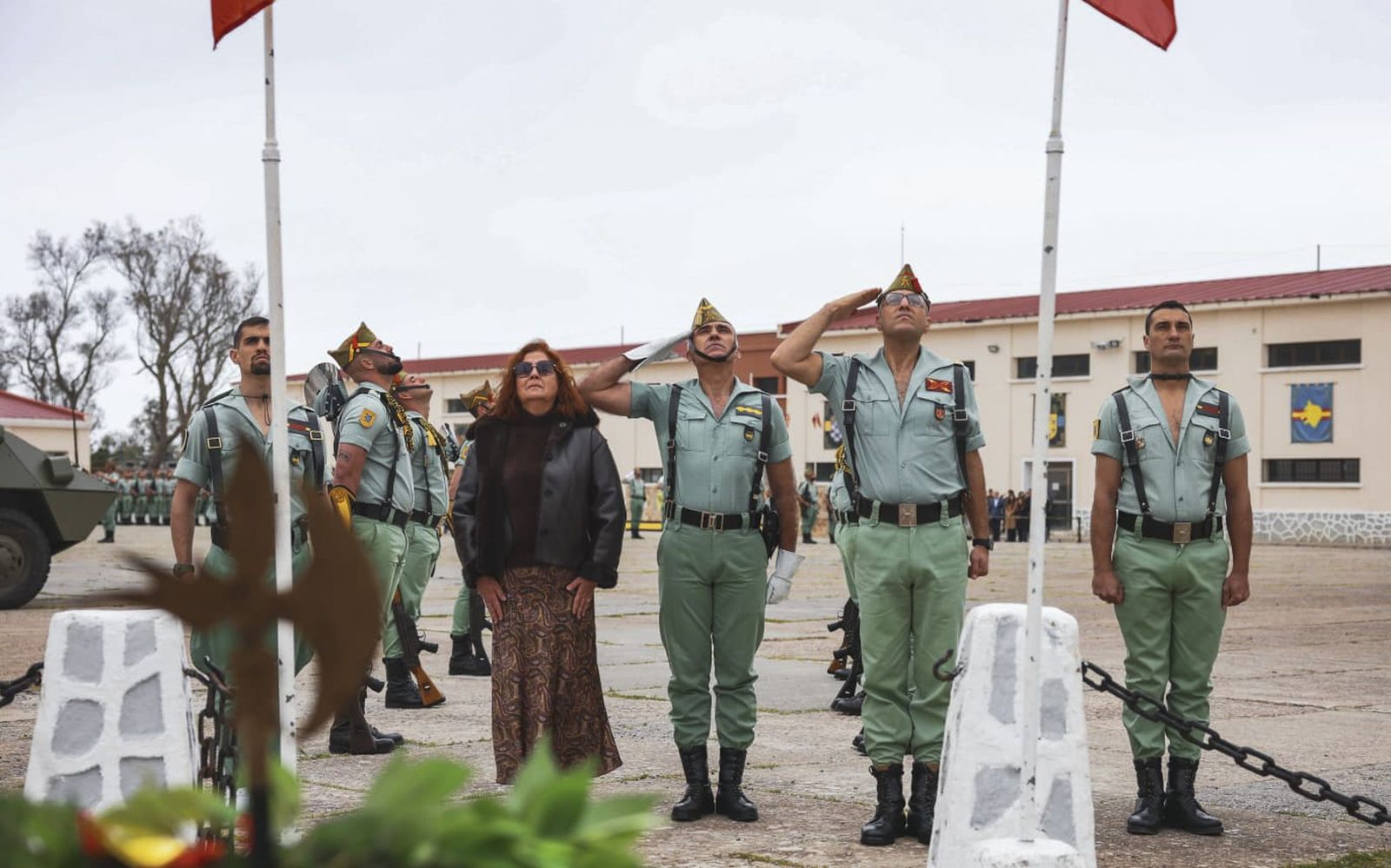La Ministra de Defensa homenajea al capitán ceutí fallecido en Adamuz