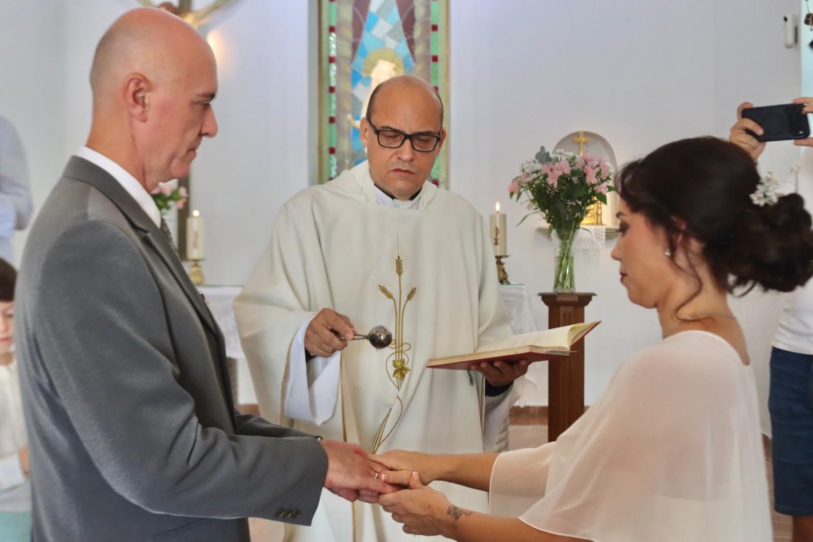Boda de plata en el Valle entre José Antonio y María del Mar