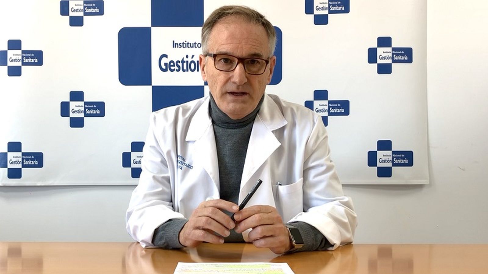El director territorial del INGESA en Ceuta, Jesús Lopera. / FOTO CEDIDA