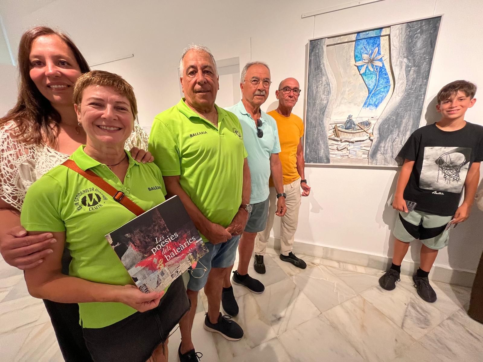 La poesía toma el Museo de Ceuta con una exposición que une arte y Mediterráneo