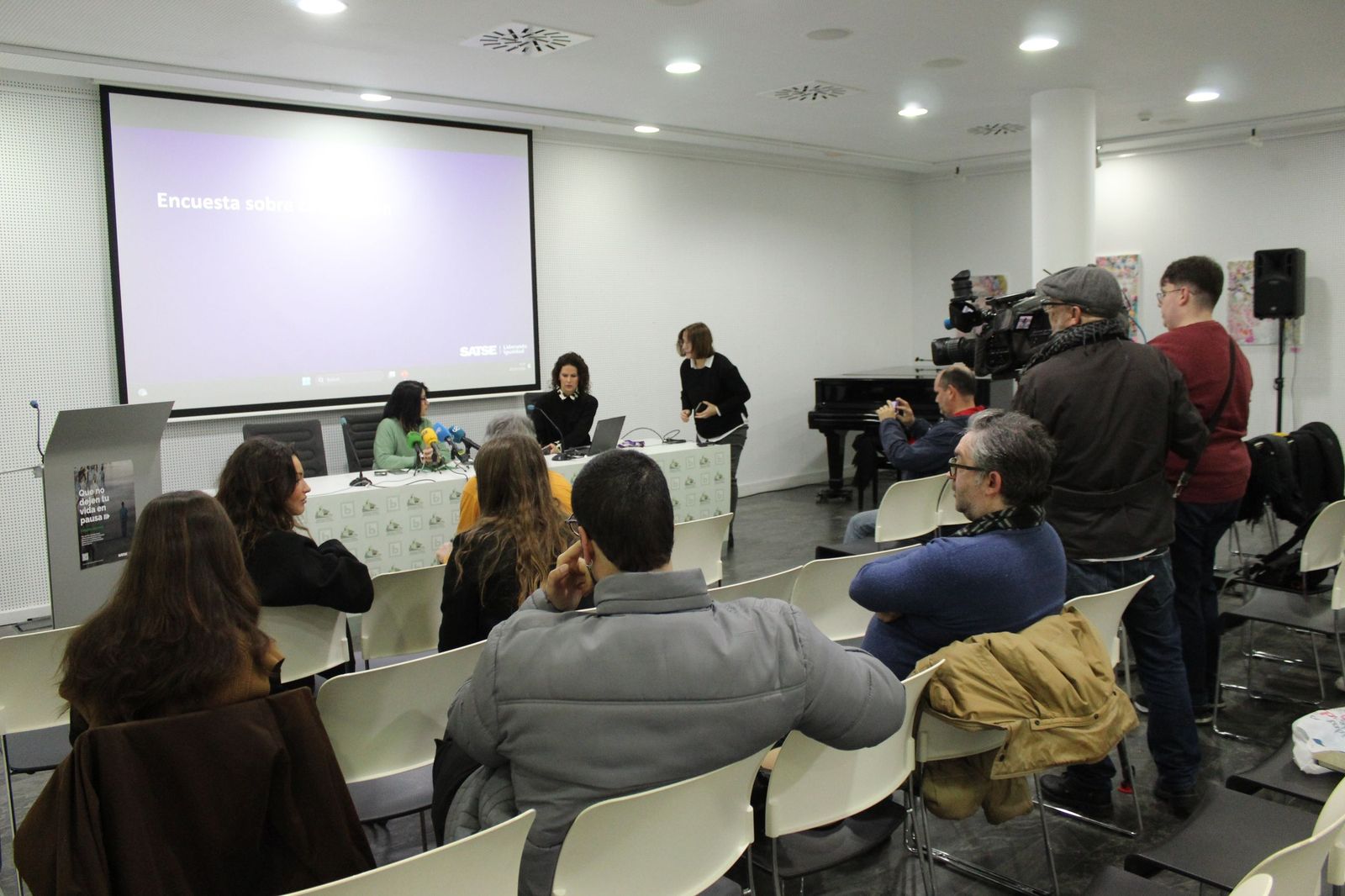 La secretaria general de SATSE en Ceuta, Elisabeth Muñoz, ha dado a conocer los resultados de una encuesta sobre conciliación laboral realizada a nivel nacional pero con datos específicos de la ciudad