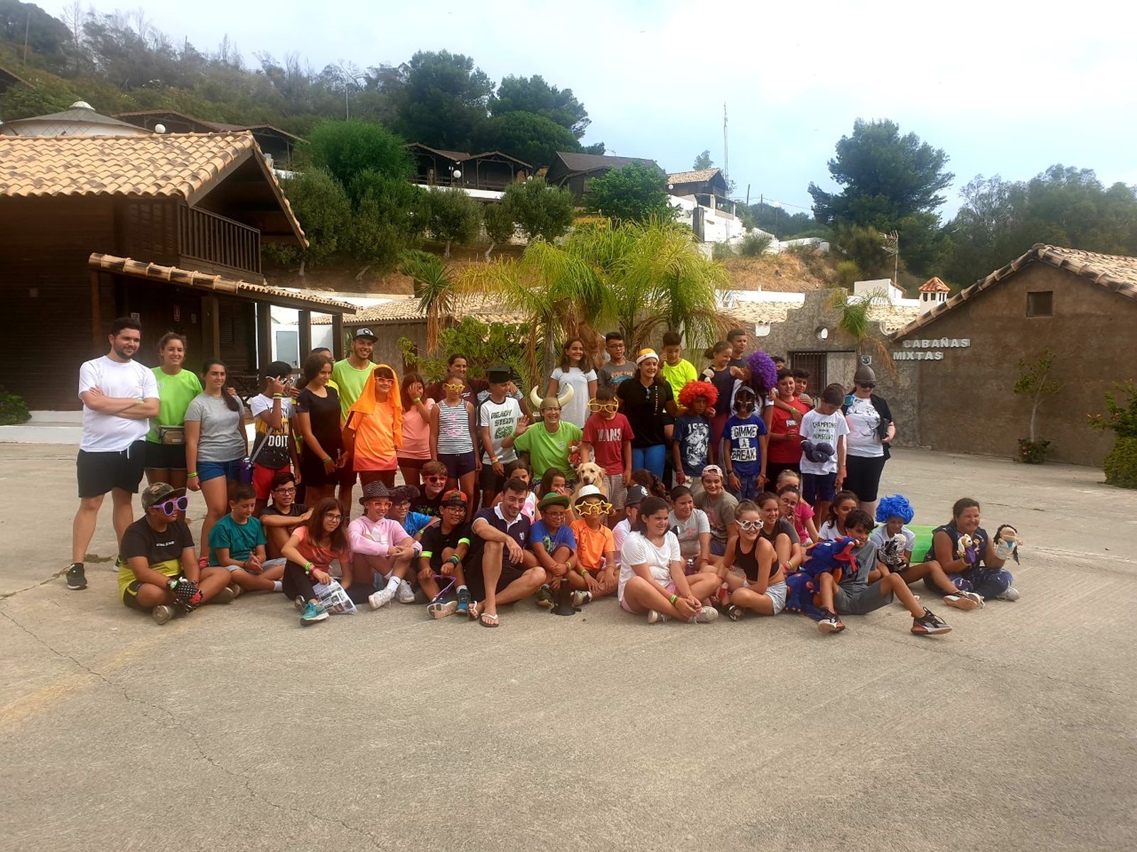 Uno de los campamentos infantiles organizados por la Ciudad