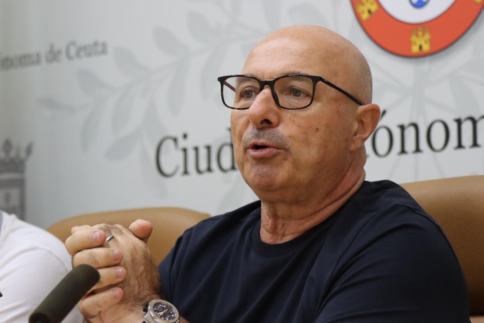Nicola Cecchi durante la rueda de prensa