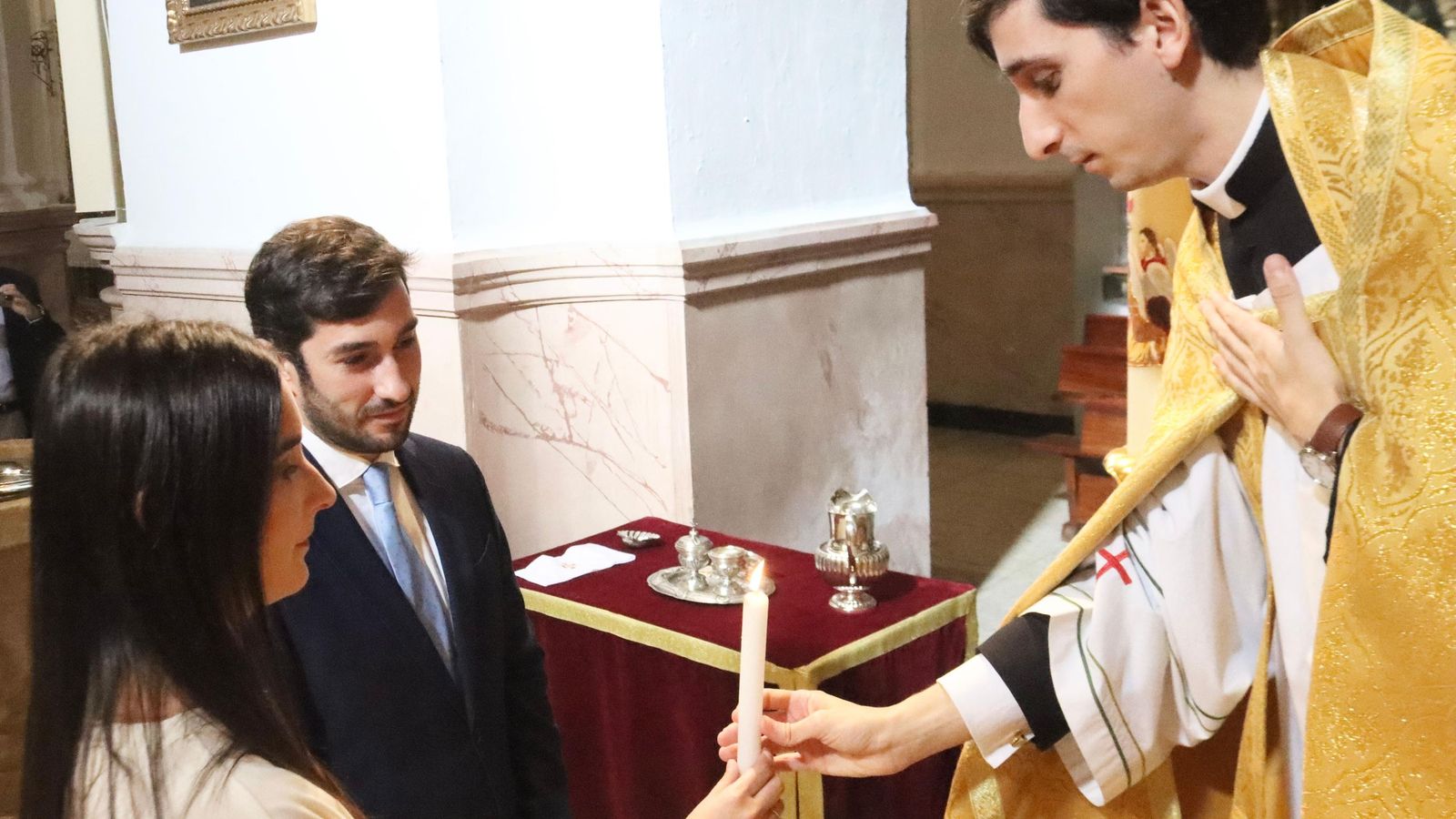 Bautizo de Pablo en Santa María de África