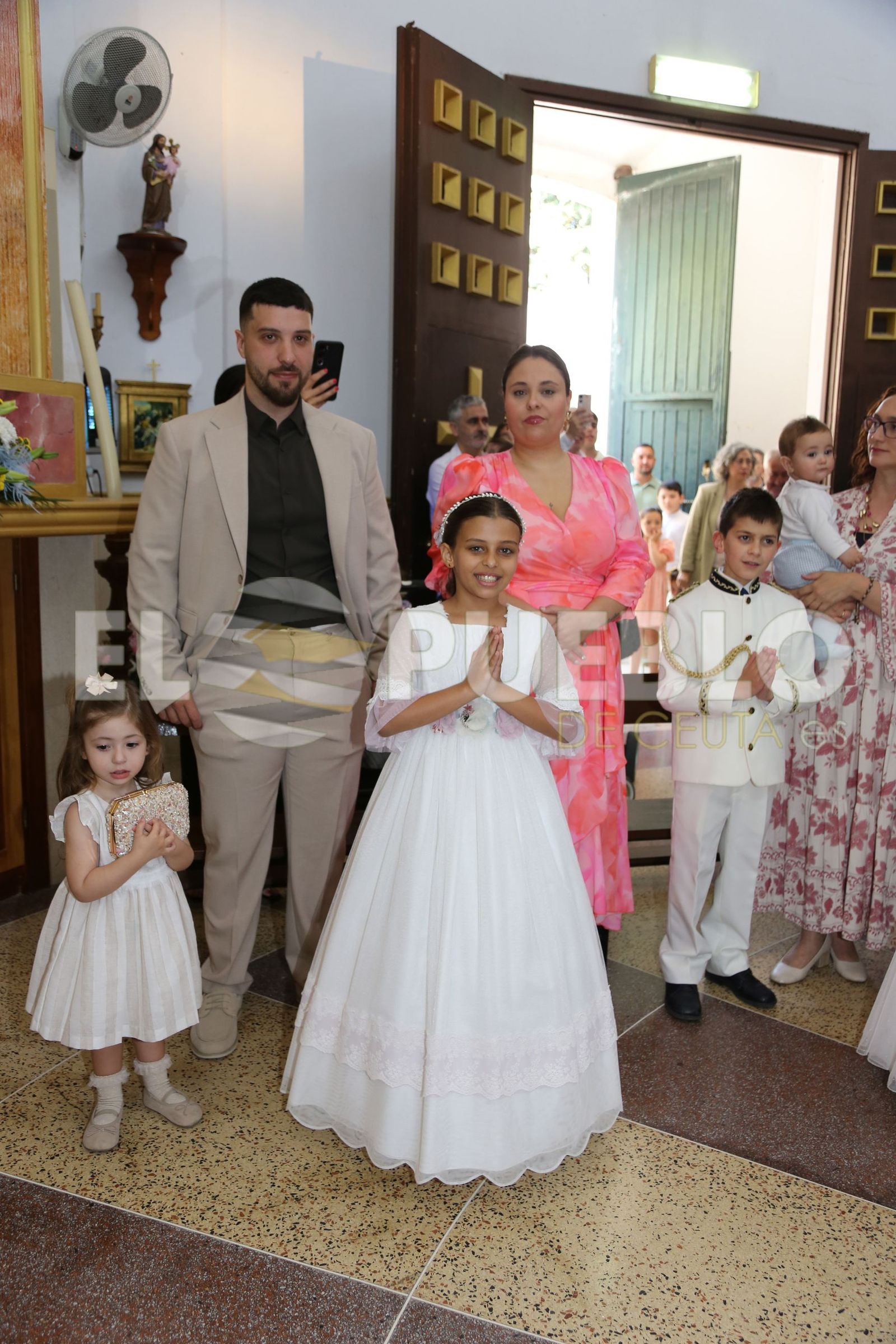 Comuniones en la Parroquia de Santa Teresa