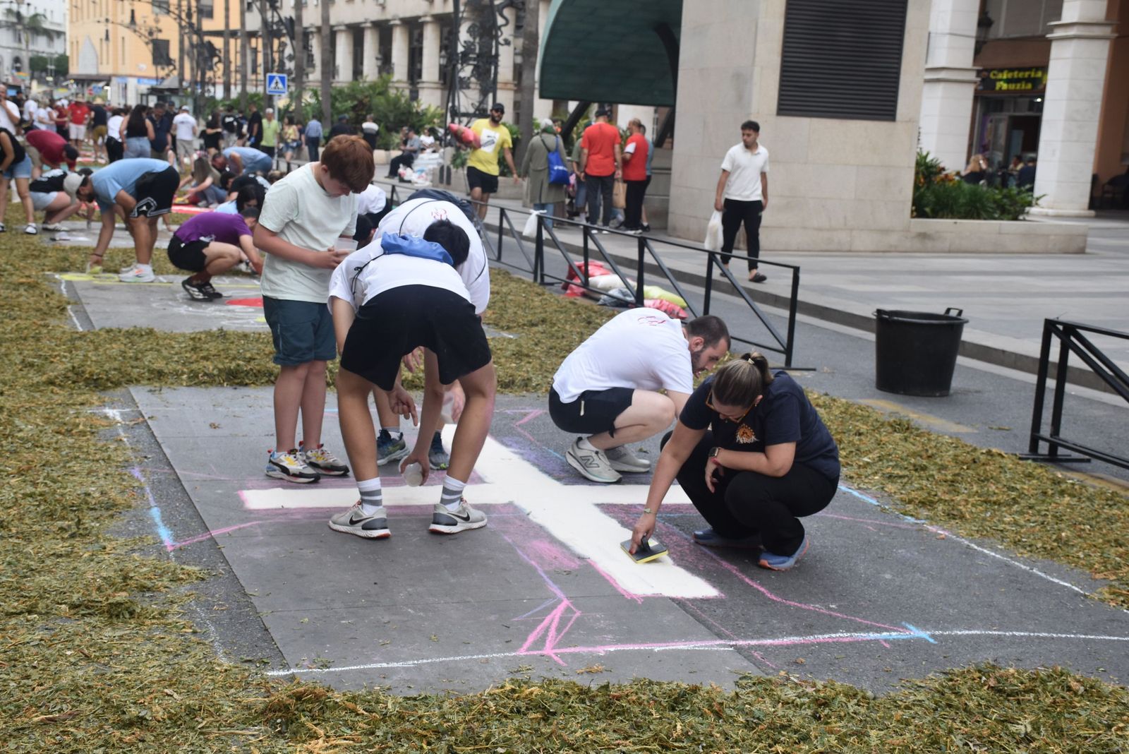 Todo preparado para el Corpus Christi en Ceuta
