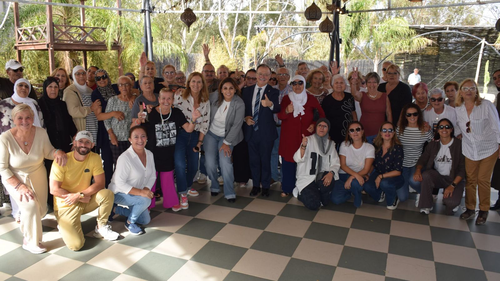 'La Mochila' de los mayores en Los Jardines del Sarao.