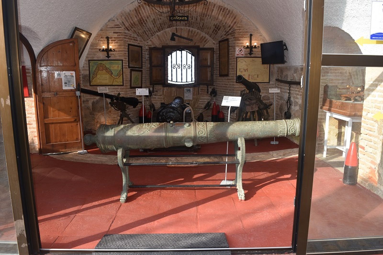 La primera de las salas del museo es la Sala de Cañones / FOTO NICOL´S