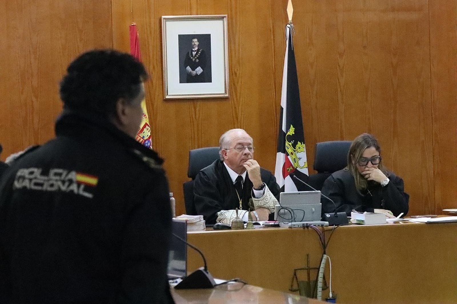 Fernando Tesón durante el juicio contra el único acusado mayor de edad de asesinar a Mohamed Ali en enero de 2022. / FOTO REDUAN