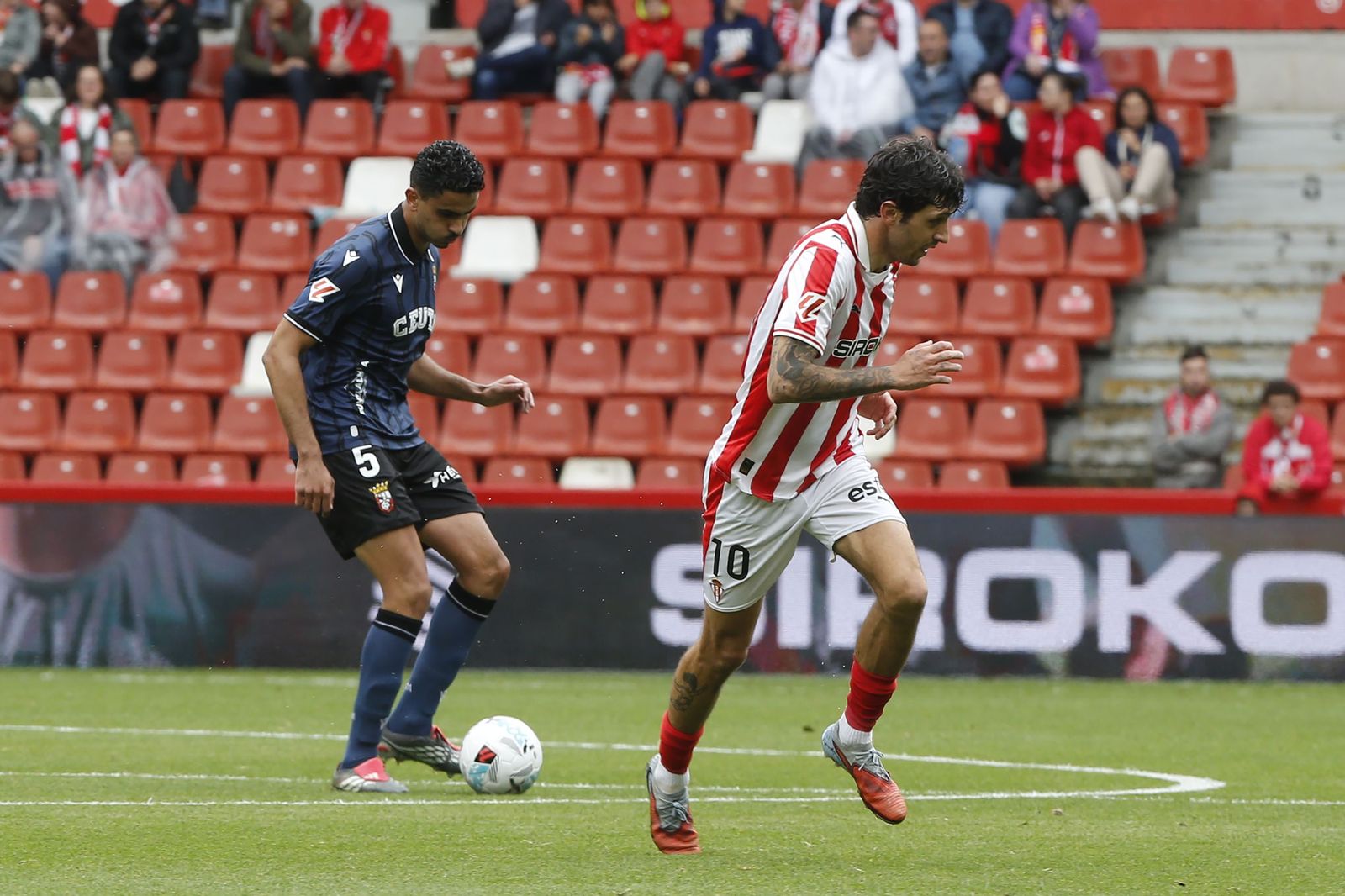 Partido Sporting de Gijón-AD Ceuta