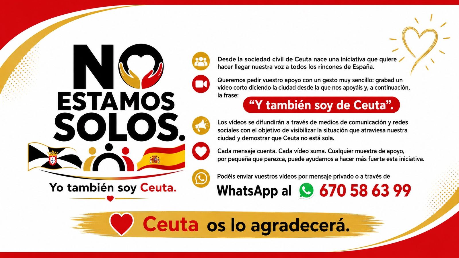 Cartel promocional de la iniciativa