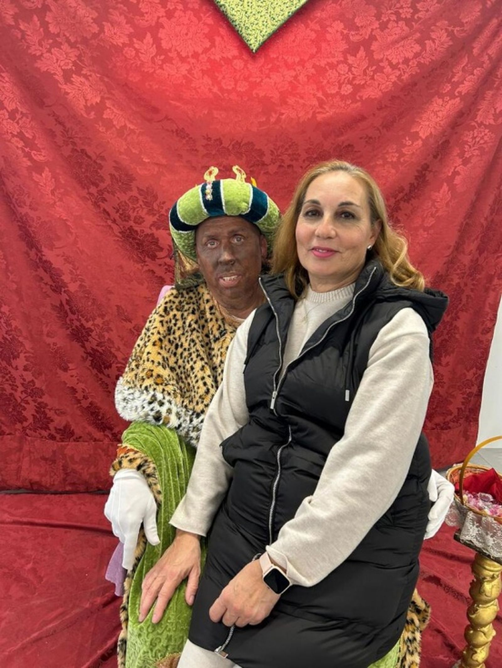 El Rey Baltasar en Juan XXIII. / FOTO NICOL'S