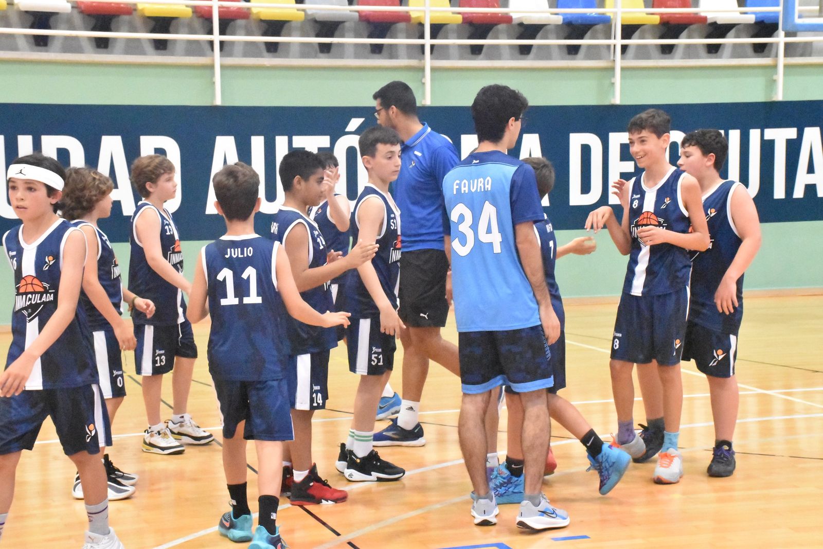 Finales de la liga de Minibasket