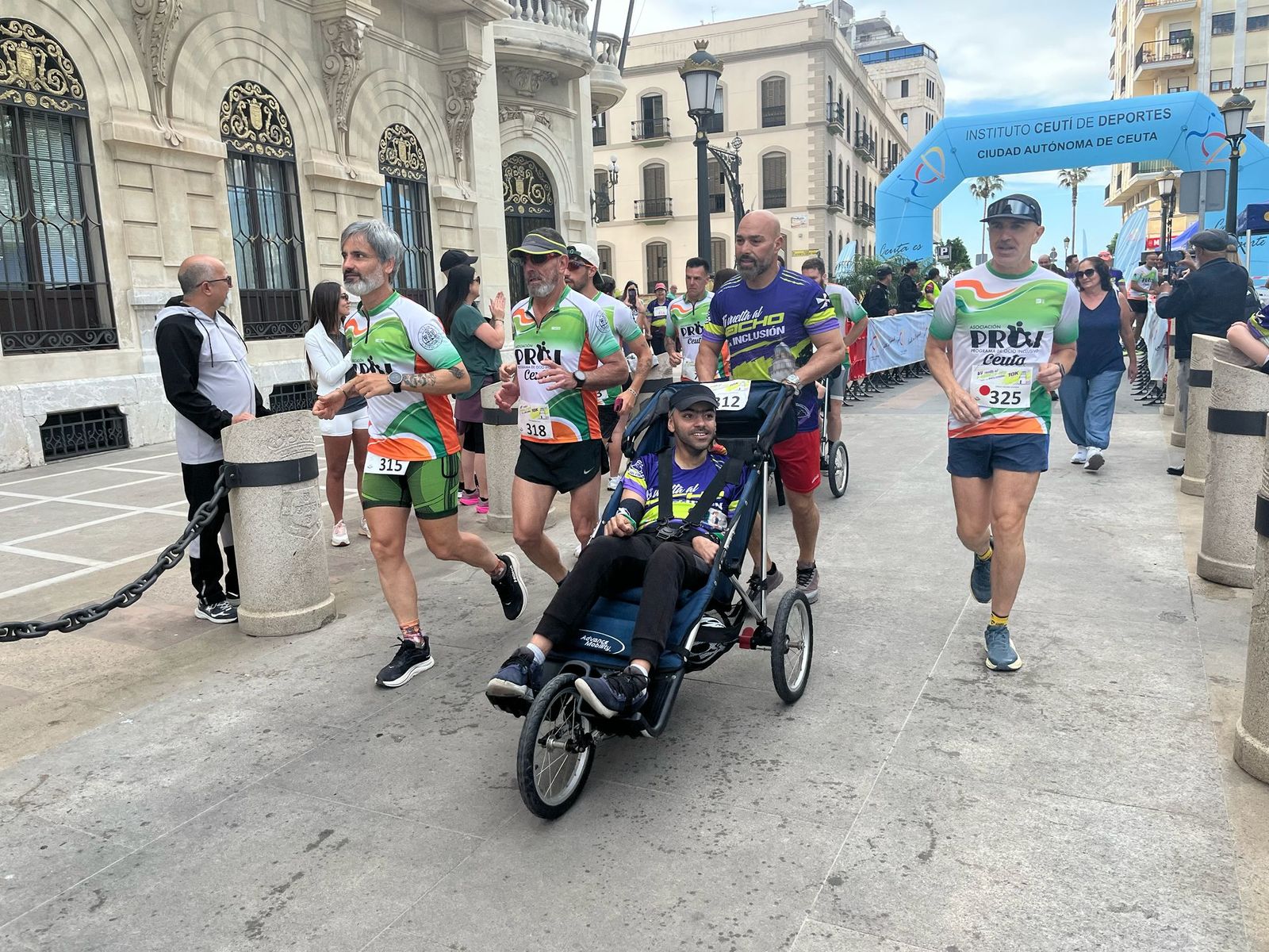 Una gran participación en la carrera de Proi