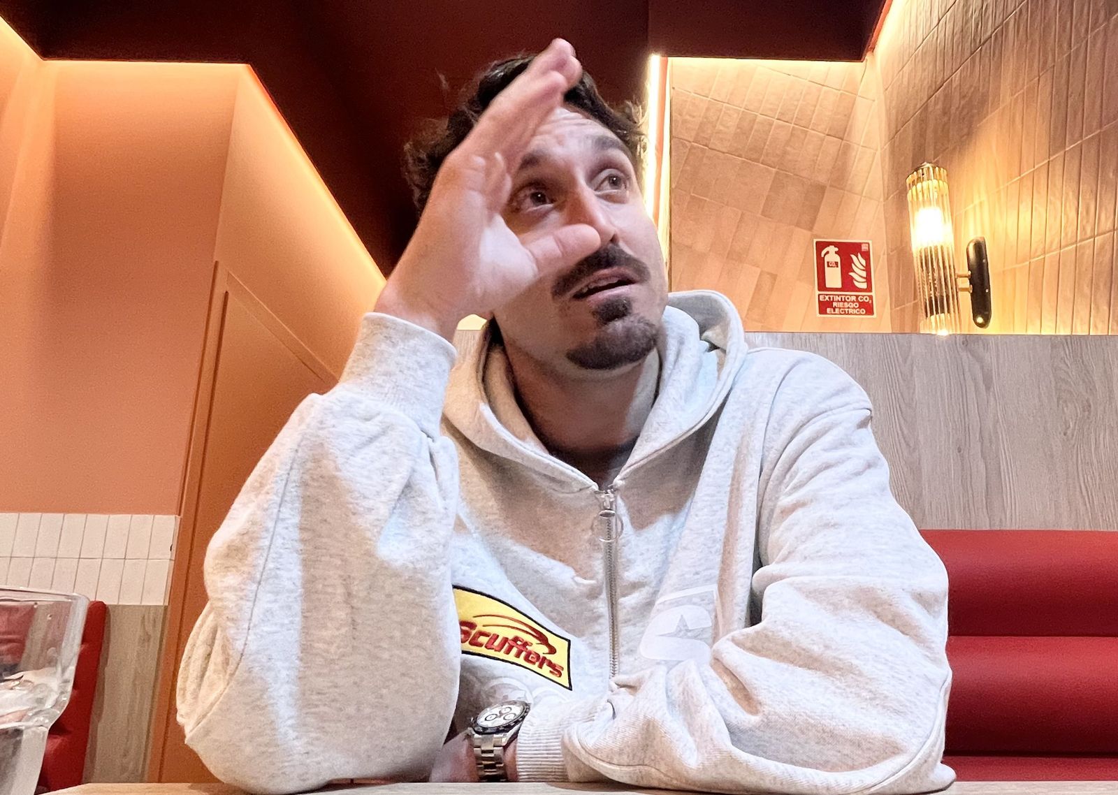 “Este equipo juega la pelota y se divierte con ella; para mí era perfecto”, destaca Campaña para poner de relieve lo que le motivó a decantarse por incorporarse a las filas de la AD Ceuta