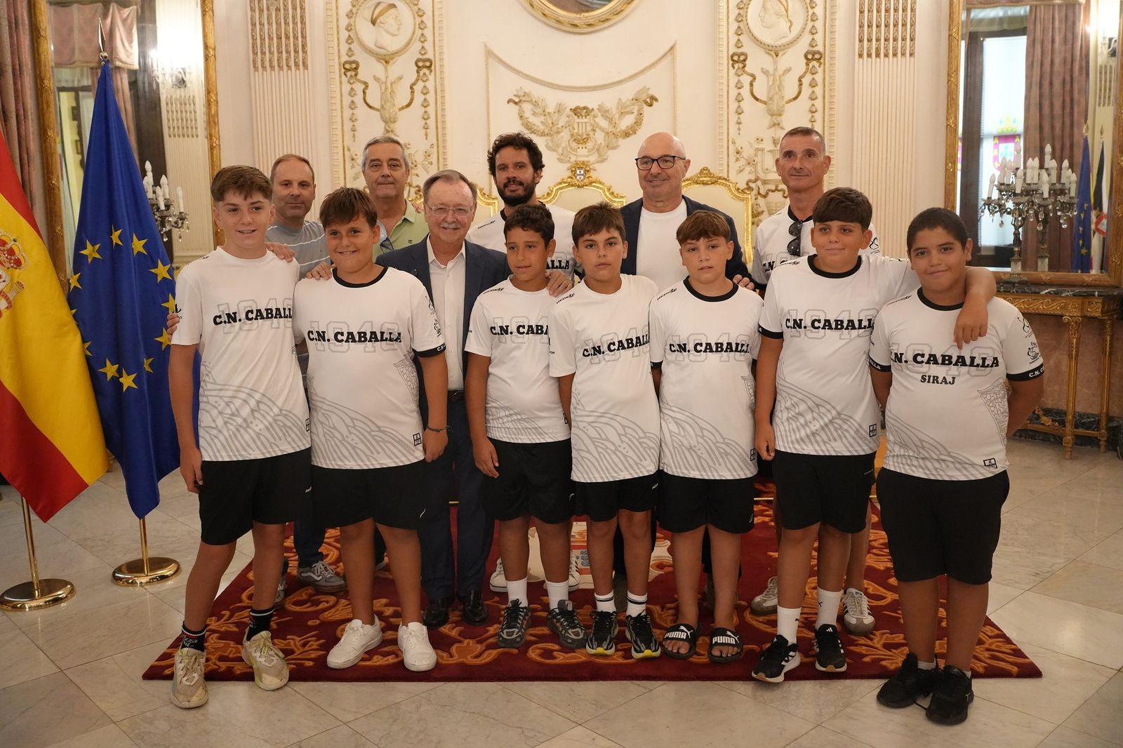 Recepción de Vivas al Caballa Alevín
